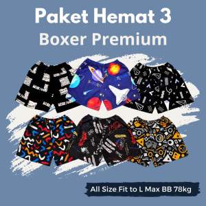 JEFFORD Celana Pendek Pria | Celana Boxer Pria 01 | Celana Pendek | Boxer Pria | Boxer Pria murah
