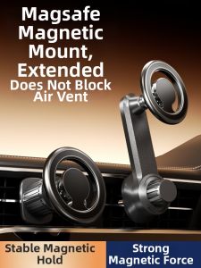 izzue | Magnetic Side Vent Extendable MagSafe Compatible Car Phone Mount