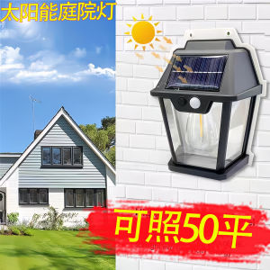 Solar Induction Lamp Outdoor House Garden Wall Lamp Garden Lamp LED Light Street Lamp Garden Wall Lamp