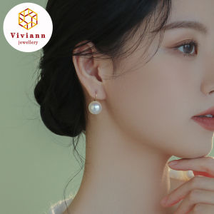 Viviann Gốc S925 Sterling Silver Grey Trắng Ngọc Trai Khuyên nụ Phụ Nữ Của cao gót Earthings Cao Cấp ngọc trai màu sáng Bông tai mặt Cho thời trang nữ Thoát Ra Đồ Trang Sức Sang Trọng Phụ Kiện Bông Tai Cho trang sức nữ Thời Trang Quà Tặng