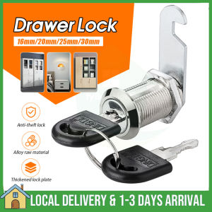 Security Lock Letter Box Cam Cylinder Locks Cylinder Cabinet Locker Cam Lock with Keys Mailbox Lock Drawer 16MM/20MM/25MM/30MM