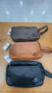 TAS TANGAN - HANDBAG PRIA - TAS TANGAN KULIT PAKAI PIN - DOMPET T48-5 / P88-1