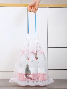 {UTOOKII ถุงขยะย่อยสลาย 50*50 ซม. 2ม้วน เนื้อเหนียว ไม่มีกลิ่น}