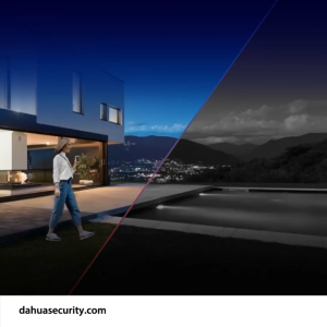 Dahua 4CH 4Cameras (2 Outdoor 2 Indoor) 4MP Smart Dual Light Audio Network 4CH DIY CCTV IP Package Kit (4Camera + NVR + POE SWITCH) DH-IP 4/4CRA4(2B2D) (with optional HDD)