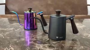 Ấm drip cổ ngỗng chuyên nghiệp rót cà phê rượu và các chất lỏng khác L-Beans SD-201901 dung tích 700ml - Hàng chính hãng