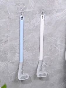 Sikat Wc Silikon Pembersih Kamar Mandi Toilet Fleksibel Bentuk Gagang Golf