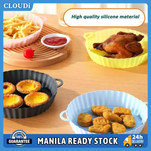 Silicone Air Fryer Silicone Baking Pan Air Fryer Silicone Pot Mat Oil-Proof Pad Baking Pad Non-Stick High Temperature Resistant For Microwave Kitchen Cooking Mat Air Fryer Accessories
