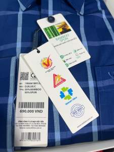 Sơ mi viettien dài tay regular fom rộng ( 1R6061)
