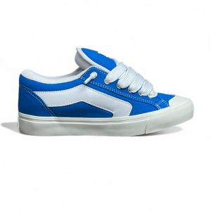 XternalStepSure - Sepatu  Fat Shoes Sampoerna Biru Sepatu Gemuk Sneaker Pria Wanita  Canvas Casual