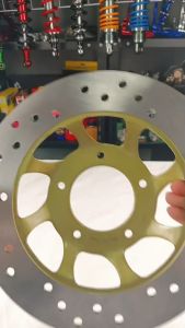 ASIA MOTOBIKE จานดิสเบรคเดิม/รุ่น NovaWave100Sonicหน้า5รู (ขนาด220 mm.)