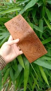 Ví Nam Da Bò Thật 1-0-0% Hình Rồng nhập Thái Cao Cấp - VN025 - Riki Leather