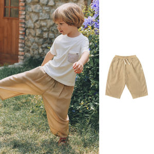 KAOLANBIBI | Quần Lửng Đa Dụng Tencel Linen Phong Cách Cổ Điển