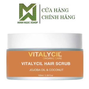 Tẩy tế bào chết cho da đầu Vitalycil Hair Scrub 100ML giúp loại bỏ tế bào chết gàu nhờn
