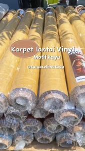 KARPET VINIL ROLL UTUH 16 METER MEREK BARONG LEBAR 12O CM