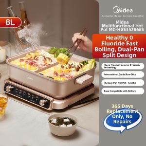Midea | Dual Pan Separable Electric Cooker 8L