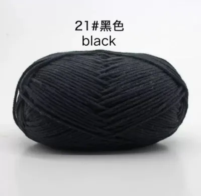 4-Ply Milk Cotton Soft Yarn Knitting Crochet 50 colours (48g-50g) (SG READY STOCK)