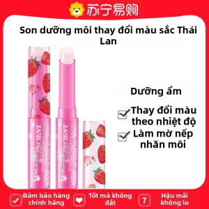 Son Dưỡng Môi🍓 Son Dưỡng Ẩm Lâu Trôi Màu Tự Chuyển Đổi Nhập Khẩu Thái Lan Dưỡng Ẩm Chống Thấm Nước Chống Khô Môi