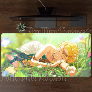 Bandai | Mouse Pad Zeldas of Legends XXL Large Gaming Keyboard overlock HD Printing e-sports Mousepad Carpet Office accessories Desk Mat