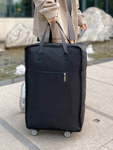 Túi Du Lịch Oxford Có Bánh Xe Có Thể Gập Lại Dung Tích Lớn Túi Đựng Quần Áo Cho Học Sinh Tiểu Học Và Trung Học Túi Đựng Đồ Du Lịch