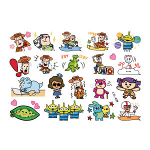 Bandai | 2026 HOT Toy Story temporary tattoo stickers pieces cute cartoon design for kids party cosplay ideal child birthday gift