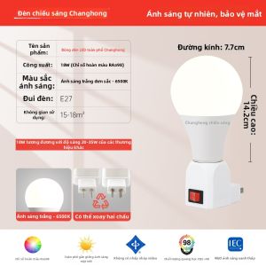 Changhong | Đèn Bàn LED Tiết Kiệm Năng Lượng Toàn Dải Bảo Vệ