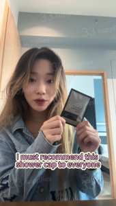 Premium Disposable Hotel Shower Cap Waterproof Individually Packed Travel Use