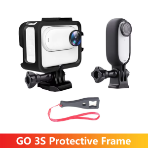 For Insta360 GO 3 Frame Protective Frame Case Cage Multifunctional Mount And Wrench For Insta360 GO 3 Action Camera Accessories