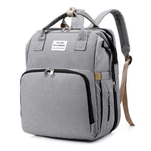 XPERO Diaper Bag Backpack，Mummy Bag with Crib Diaper Bag Travel Bag with Baby Bed Crib Travel Baby Bag Crib Mommy Bag 2-in-1 Multifunctional Backpack Diaper Bag Crib Mummy Backpack2026