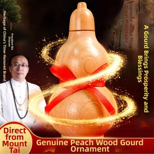 FENGSHUIGE | Handmade Wooden Hollowed-out Calabash Ornament