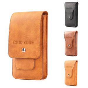 New Arrival Mobile Phone Bag Mens Belt Bag Pannier Bag Multi-Functional Wear Belt Cell Phone Case Vertical Middle-Aged and Elderly Mini Bag