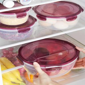 Hộp Đựng Thức Ăn Trưa Dung Tích Lớn Có Nắp Thông Hơi Cho Lò Vi Sóng Bằng Nhựa Thực Phẩm Hình Tròn Hộp Đựng Thức Ăn an Toàn