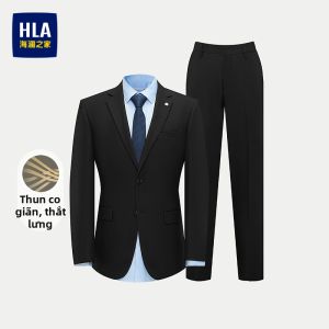 HLA | Bộ Đồ Tây Chuyên Nghiệp Kiểu Dáng Ôm Cổ Bẹt