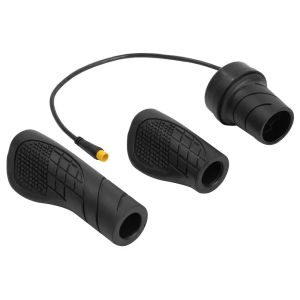 FT76X Electric Bicycle Right Handle for Electric Bike Scooter Throttle WP SM Connector 36V 48V 72V Half Handle Twist Throttle