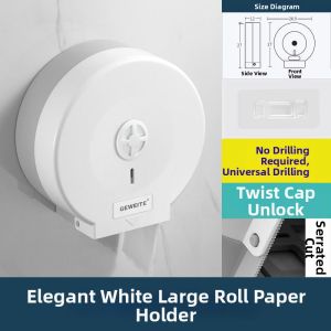 ROLONG | Commercial Large Roll Waterproof Wall Mounted Toilet Paper Dispenser