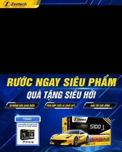 [Hàng Chính hãng] Màn Hình Android Zestech S100J ram2GB Rom 32GB tặng cam hành trình thẻ nhớ sim 4g. Đặc biệt tặng Áp suất lốp trị giá 3.5tr khi mua màn hình zestech