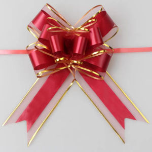 Wedding Car Decorative Butterfly Knot Snow Silk Ribbon Embellishment Wedding Gift Box Packaging Large Size Sash Wedding Procession