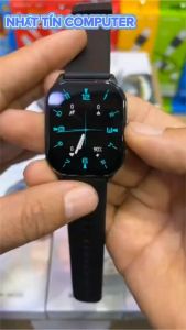 Đồng hồ thông minh smart watch hoco Y19 AMOLED hỗ trợ cuộc gọi - pin đến 10 ngày / theo dõi sức kh