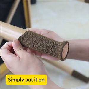 (HOME+) 4 PCS Protective Cover for Stool Feet Table and Chair Foot Pads