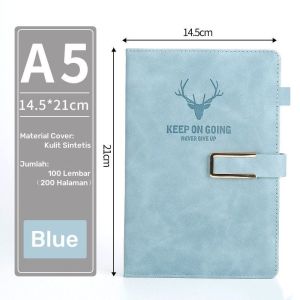 budget binder folder buku jurnal buku cute diary note book aestetikA5 diary book A5 buku catatan cover kulit sintetis