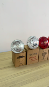Heat Lamp of Breeding Keep Warm Light E27 Screw Thickened Quartz Glass Anti-burst Water Proof Bulb