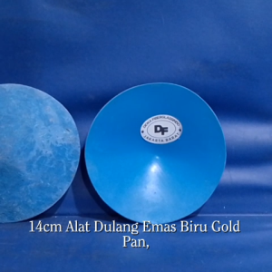 14cm Alat Dulang Emas Dulangan Mas BIRU Gold Pan Panning 14cm Biru