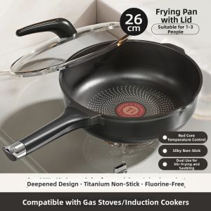 YIZHIFU | Titanium Core Non-Stick Flat Pan