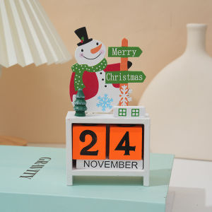 Wooden Christmas Countdown Calendar - Advent Calendar with Daily Doors | Festive Holiday Decor & Kids Xmas Countdown Activity