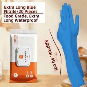 DINGQING | Durable Long-Lasting Food-Grade Disposable Nitrile Gloves