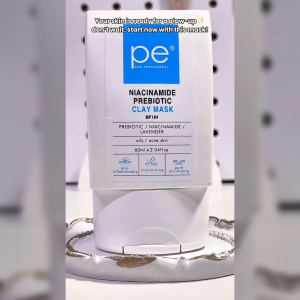 MF184 Niacinamide Prebiotic Clay Mask [60ML/650ML][Acne Control Mask][Clay Mask][Acne Prone Skin]