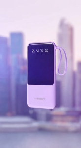 （SG）100% 40000mAh power bank 4 in 1 cable Mini powerbank fast charging With Type c Portable charger