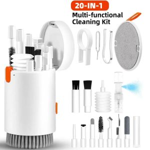 20 in 1 Laptop Keyboard Cleaning Tool Set Digital Camera Headset Mobile Phone Cleaner Kit Earphones
