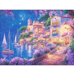Jigsaw Puzzle 500/1000/1200/2000PCS Serene Harbour Landscape Art Relaxing Hobby Art Collectible Gift
