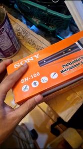 microphone SONY SN-100 / Mikrofon sudah dilengkapi dengan kabel 3m