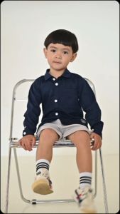 Kemeja Polos Anak Laki-Laki Lengan Panjang Matt Premium Cottons By HEHA